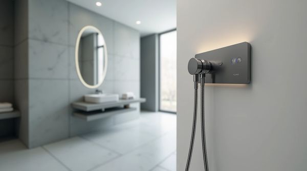 La robinetterie encastrable pour une salle de bain esthétique et pratique