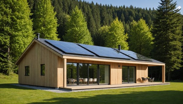 Maison passive en bois plain-pied : une oasis de confort durable